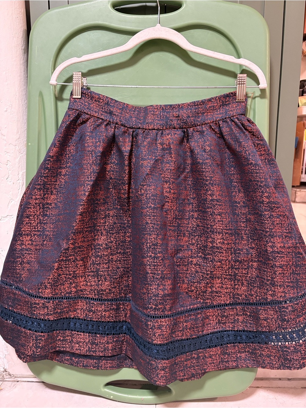 Eri & Ali Metallic Skirt